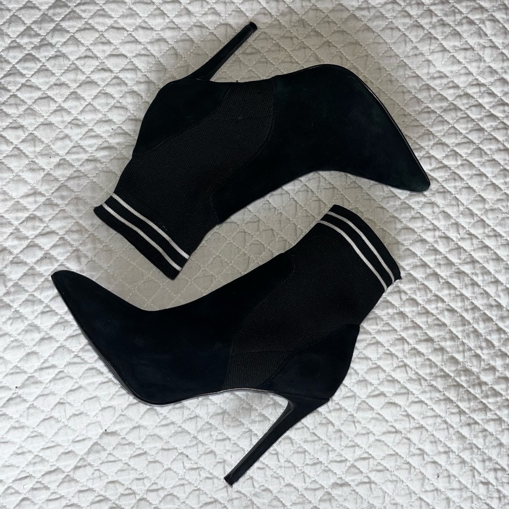 Black sock booties - Picture 4 of 7